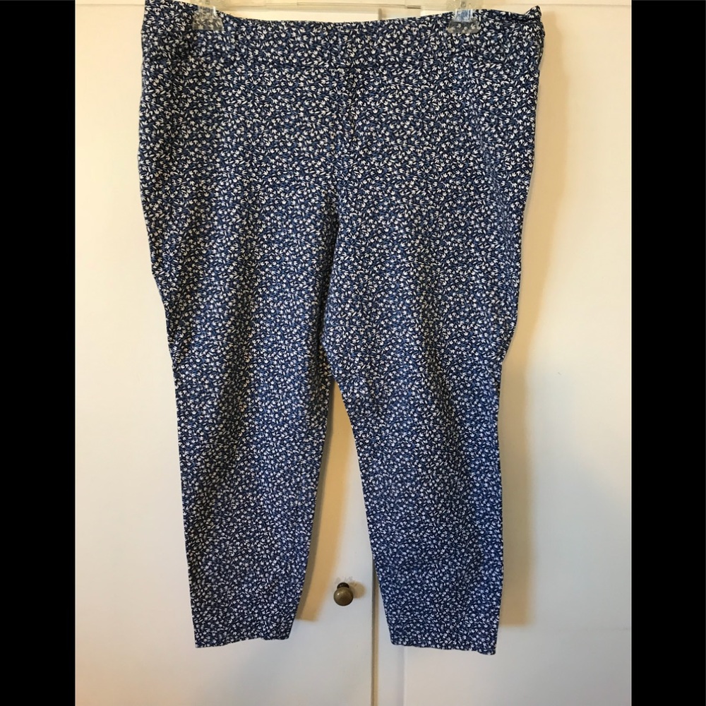 Ankle Length Patterned Pants